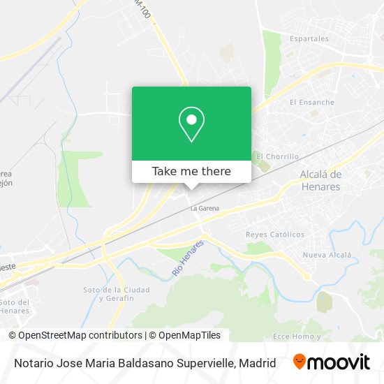 Notario Jose Maria Baldasano Supervielle map