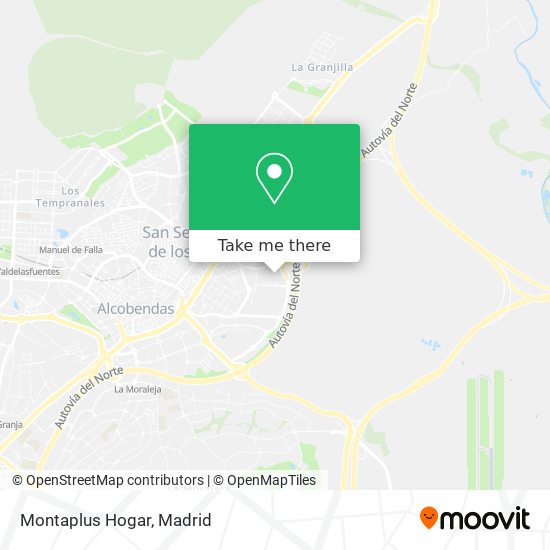 mapa Montaplus Hogar