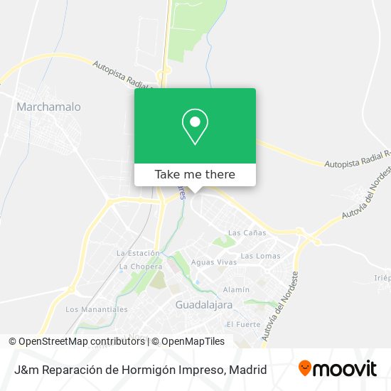 J&m Reparación de Hormigón Impreso map