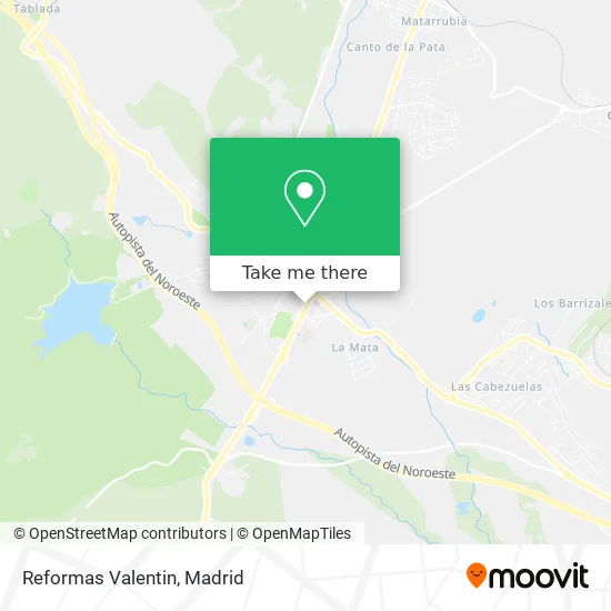Reformas Valentin map
