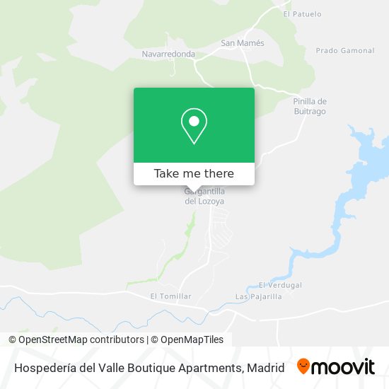 Hospedería del Valle Boutique Apartments map