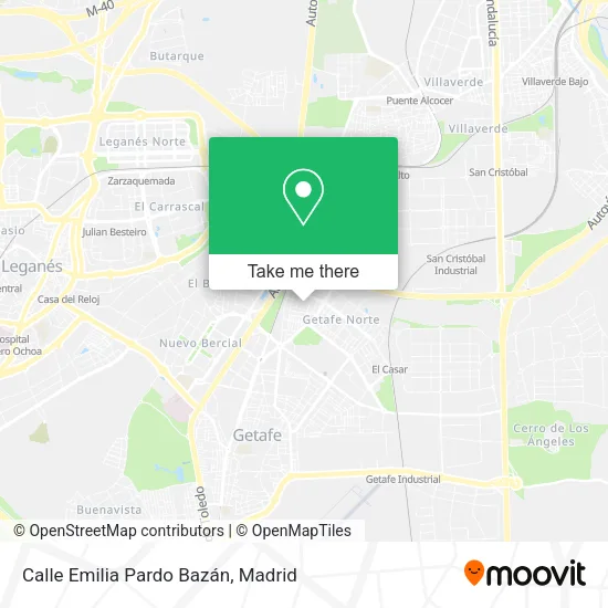 Calle Emilia Pardo Bazán map
