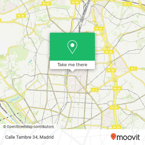 Calle Tambre 34 map