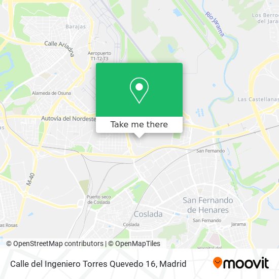 Calle del Ingeniero Torres Quevedo 16 map