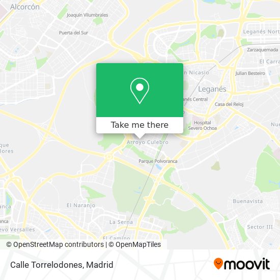 Calle Torrelodones map