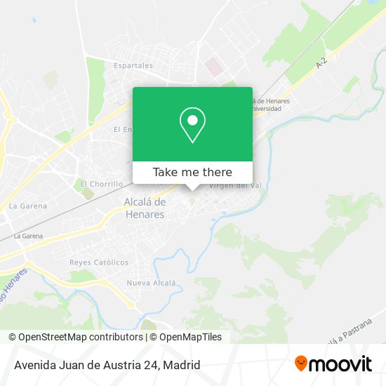 mapa Avenida Juan de Austria 24