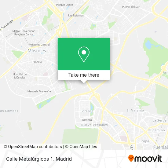 Calle Metalúrgicos 1 map