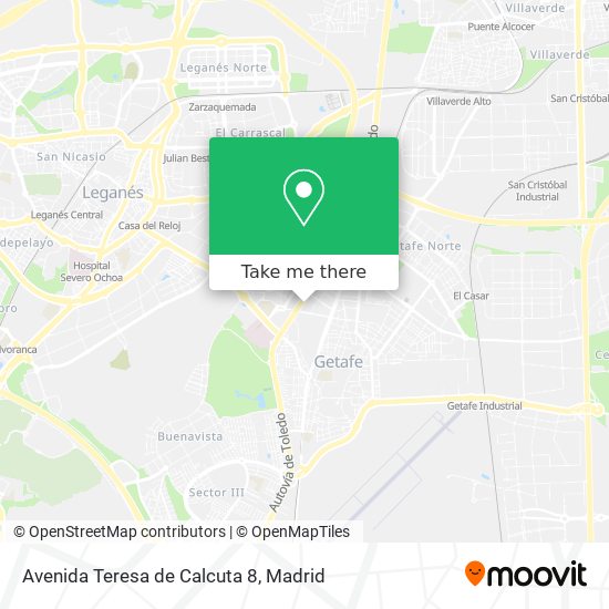 Avenida Teresa de Calcuta 8 map