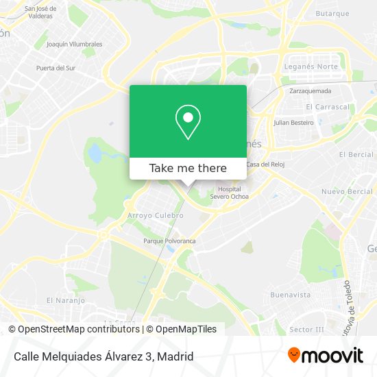 mapa Calle Melquiades Álvarez 3