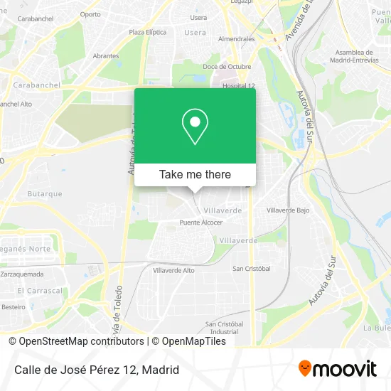 Calle de José Pérez 12 map