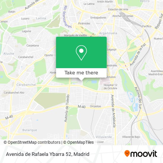 Avenida de Rafaela Ybarra 52 map