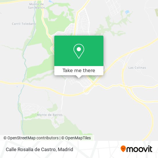 Calle Rosalía de Castro map