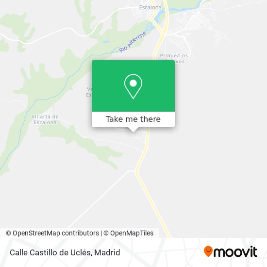 Calle Castillo de Uclés map
