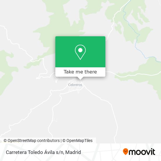 Carretera Toledo Ávila s/n map