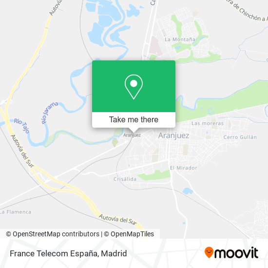 mapa France Telecom España