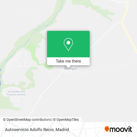 Autoservicio Adolfo Recio map