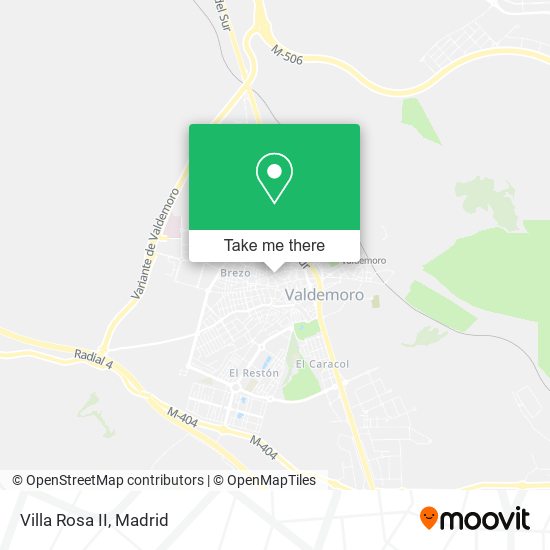 mapa Villa Rosa II