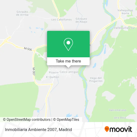 Inmobiliaria Ambiente 2007 map