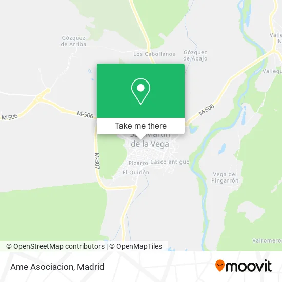 Ame Asociacion map