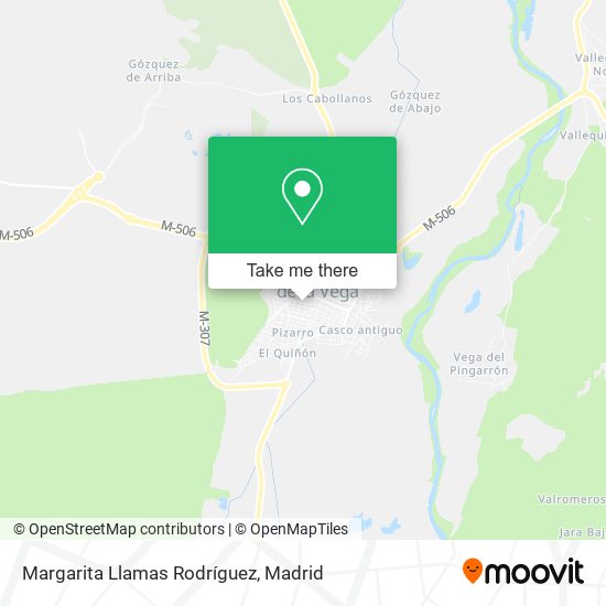 Margarita Llamas Rodríguez map