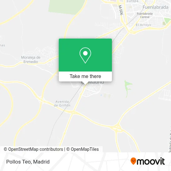 Pollos Teo map