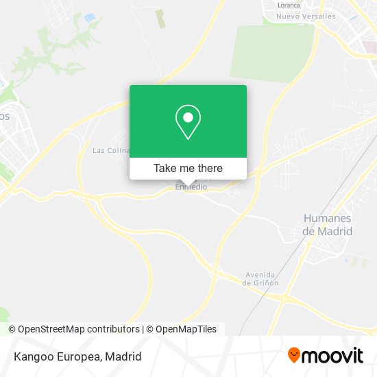 Kangoo Europea map