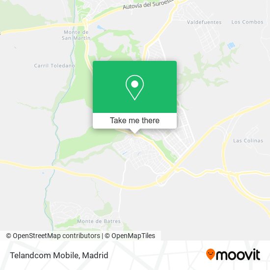 Telandcom Mobile map