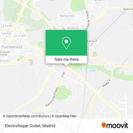 mapa Electrohogar Outlet