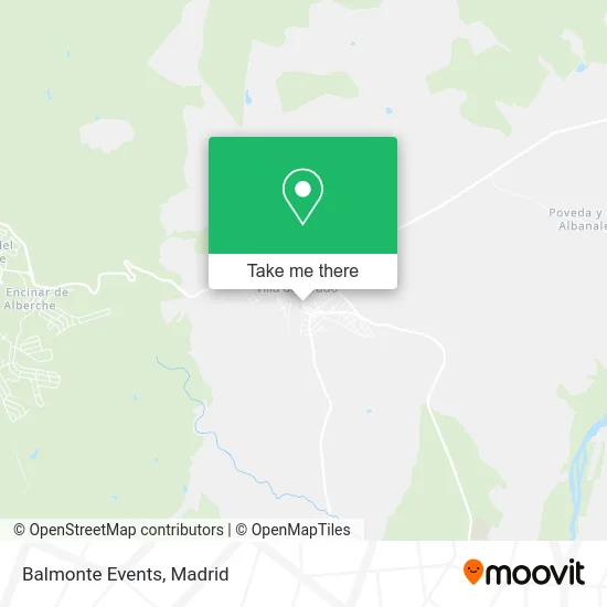 Balmonte Events map
