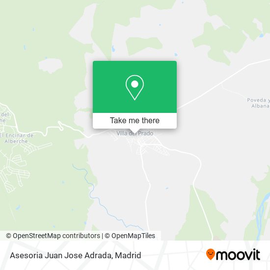 mapa Asesoria Juan Jose Adrada