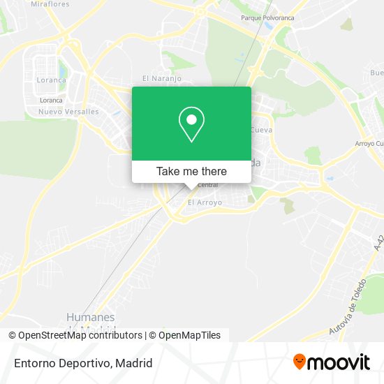 mapa Entorno Deportivo