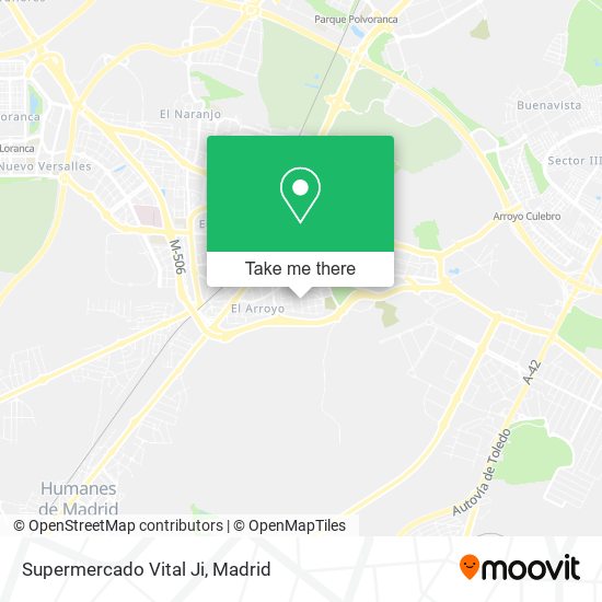 Supermercado Vital Ji map