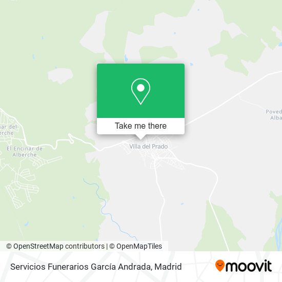 mapa Servicios Funerarios García Andrada