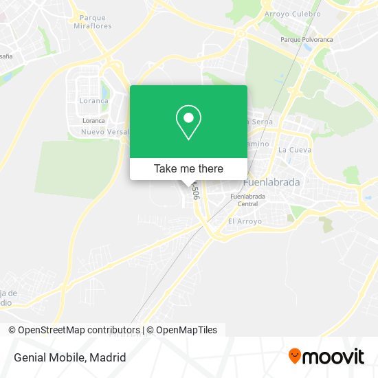 Genial Mobile map