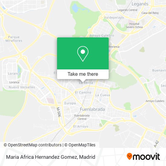 Maria Africa Hernandez Gomez map