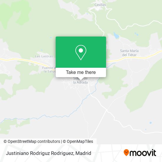 mapa Justiniano Rodriguz Rodriguez