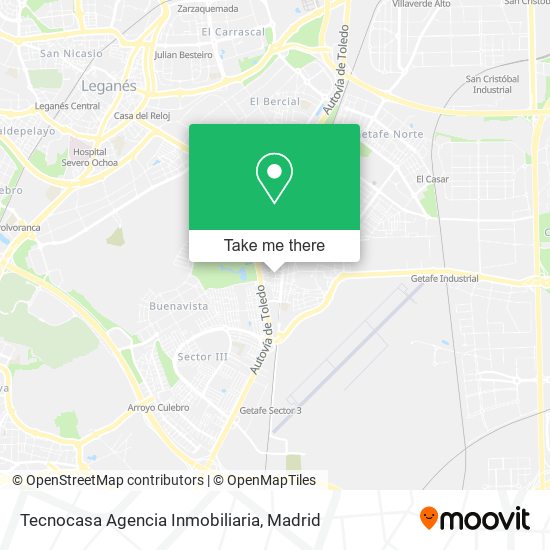 mapa Tecnocasa Agencia Inmobiliaria