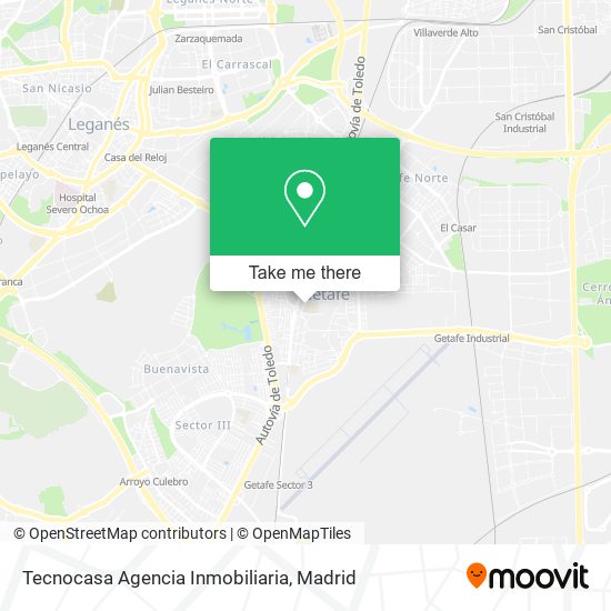 mapa Tecnocasa Agencia Inmobiliaria