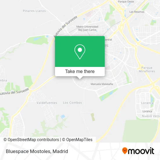 Bluespace Mostoles map