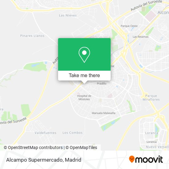 Alcampo Supermercado map