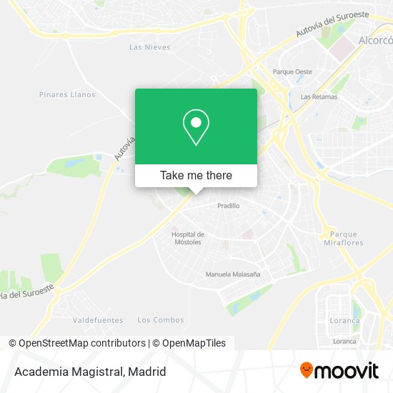 Academia Magistral map