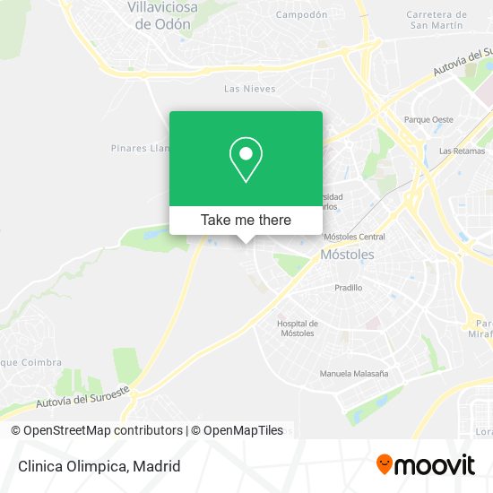 Clinica Olimpica map