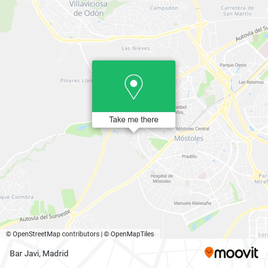 mapa Bar Javi