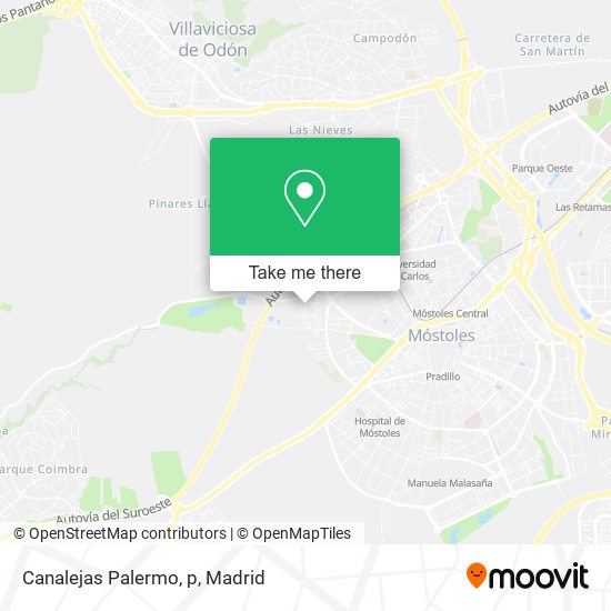 mapa Canalejas Palermo, p