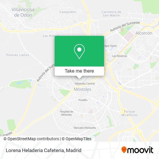 Lorena Heladeria Cafeteria map