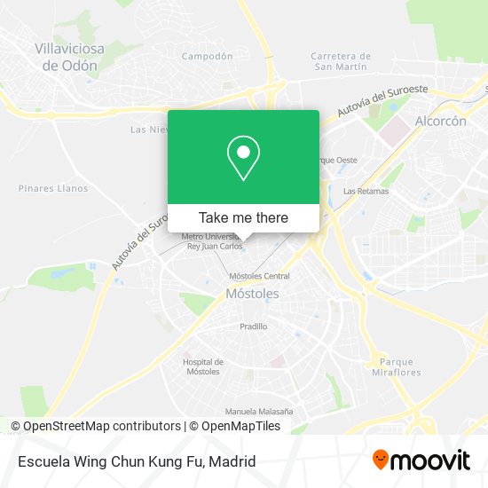 Escuela Wing Chun Kung Fu map
