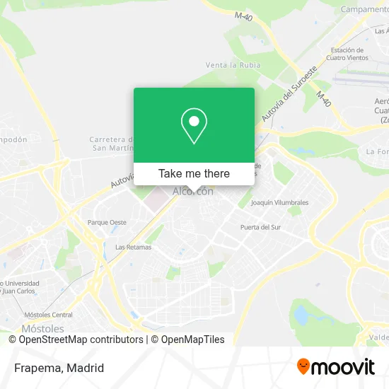 Frapema map