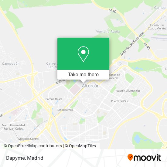 Dapyme map