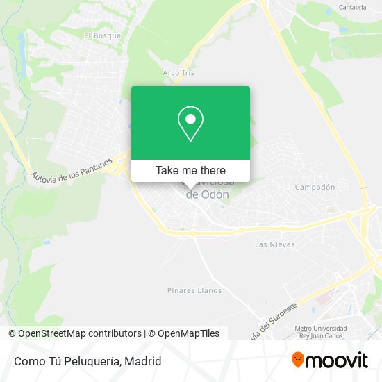 Como Tú Peluquería map