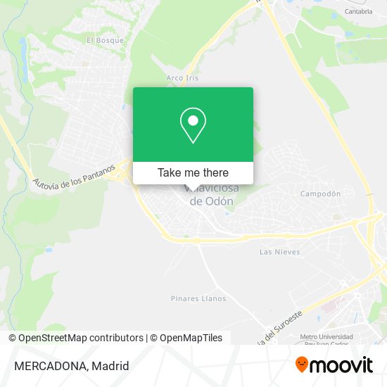 mapa MERCADONA